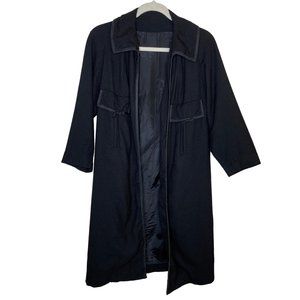 Vintage Forstmann Zelinka Matlick Textured Button Up Coat, S